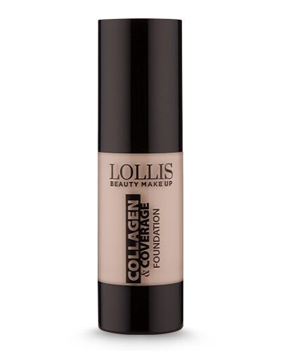 LOLLIS Makiažo pagrindas COLLAGEN & COVERAGE - 01