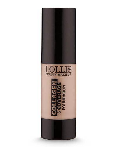 LOLLIS Makiažo pagrindas COLLAGEN & COVERAGE - 02