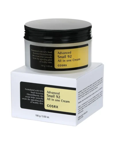COSRX Advanced Snail 92 All in One Cream veido kremas, 100 g.